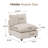 31.5" Heffernan Accent Chair Modular Sectional Sofa-110585204