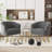 Walsall Upholstered Armchair-1711731717