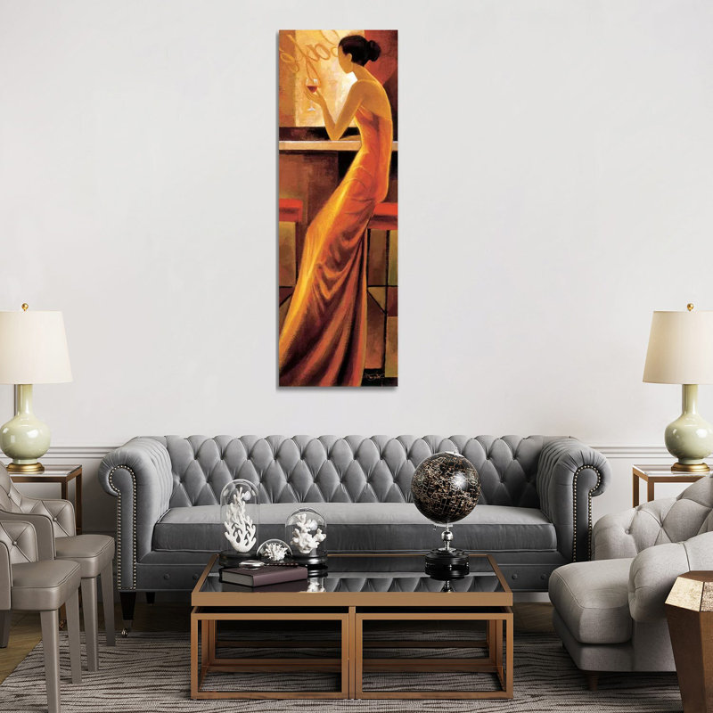 Enigmatique by Keith Mallett - Wrapped Canvas Panoramic Gallery-Wrapped Canvas Giclée, 182.88 cm H x 60.96 cm W