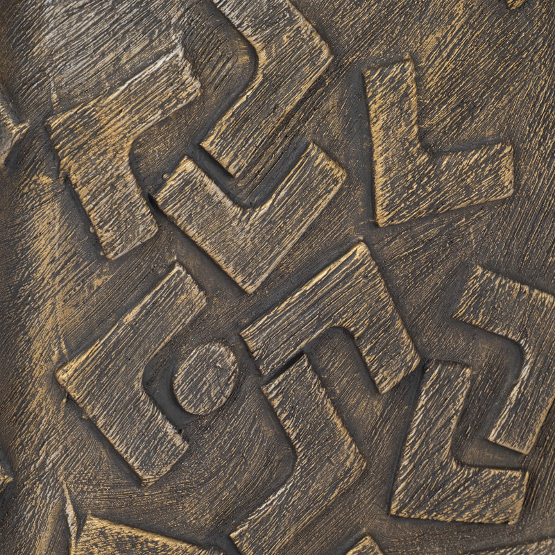 Vase en céramique Bebir Shapes, H 17 po x l 9 po x P 4 po