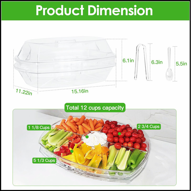 Plateau de service Fruit Ice