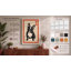 Bulldog Portrait Japandi - Wrapped Canvas-1757741343-1757741542
