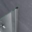 Porte de baignoire à charnière sans cadre avec processus de trempage thermique et traitement de protection Julien 48 po x H 58 po-1924090827