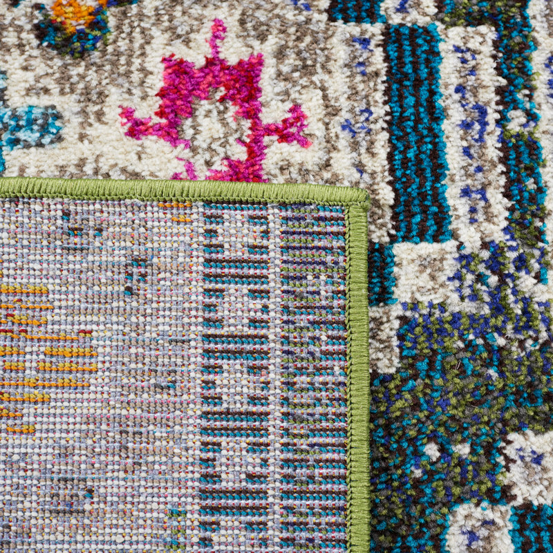 Ekam Performance Southwestern Rug, Rectangle 6' x 9'