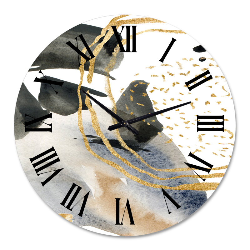 Horloge murale pastel, Moyenne