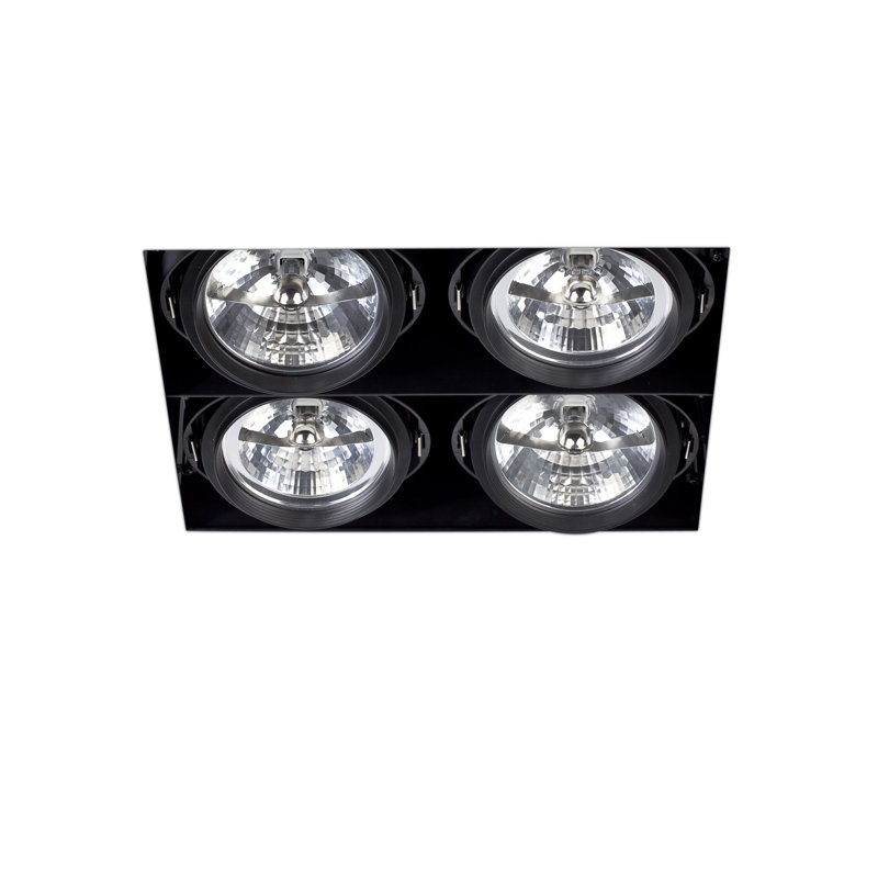 Falmit recessed spotlight, Black