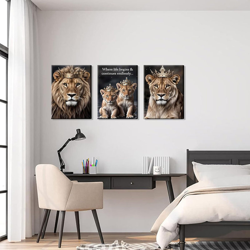 3 Piece Wrapped Canvas Print