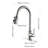 Brushed Nickel Kitchen Faucet With Pull Down And Rust Construction Stainless Steel Out Dirt Coating In