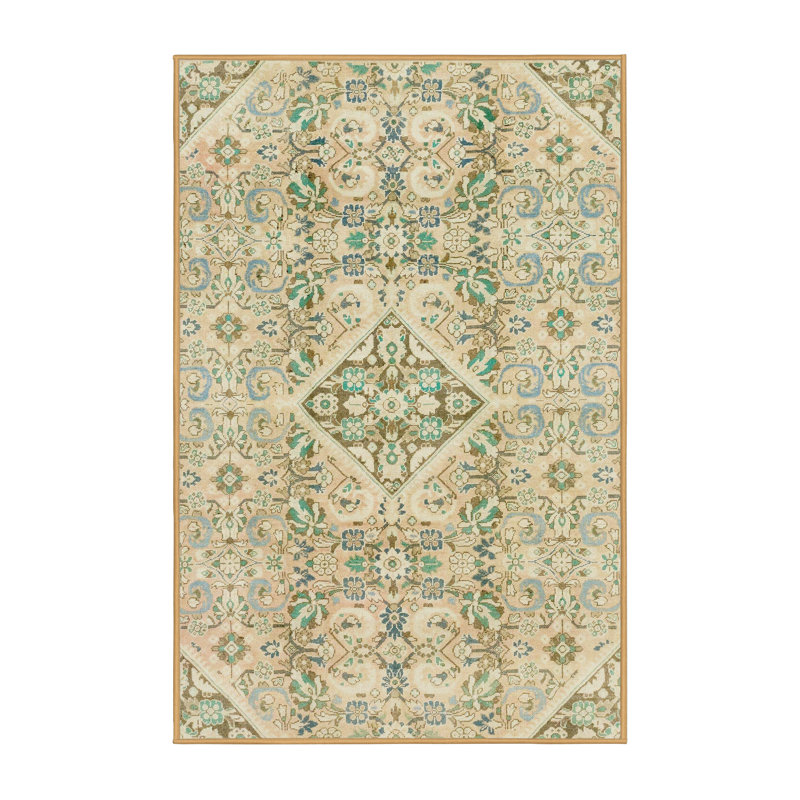 Abstract Indoor Rug, Runner 2' x 5'