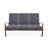 Askar 71.5'' Wide Powder Coated Aluminum Patio Sofa with Cushions-25943452-25943359