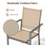 6-Piece Outdoor Dining Armchairs, Stackable Dining Chairs for All Weather for Backyard, Garden-444461424
