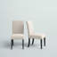 Chaise d'appoint rembourrée Haysi-33396313