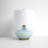 Ceramic Table Lamp with Linen Shade Aqua-1005470852-1005470853