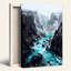 Art sur toile, "Dark Rocky Canyon"-133557805
