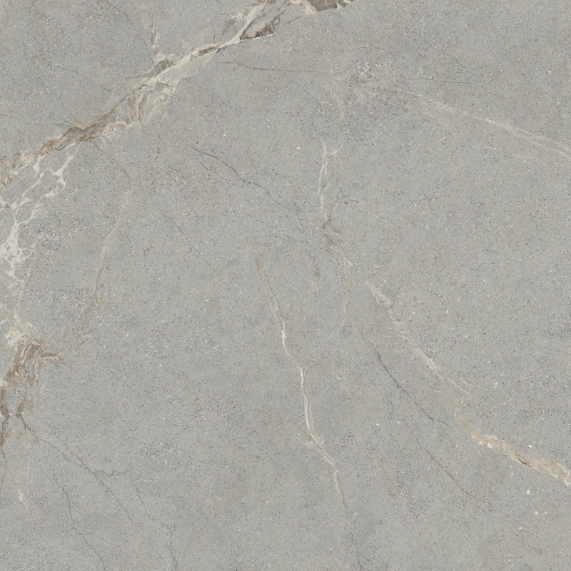 Terramor Nero 47 In. X 47 In. Honed Porcelain Floor And Wall Tile (31.0 Sq. Ft./Case), Grigio