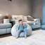 rucomfy Beanbags Slouchbag Large Corduroy Bean Bag Chair - Adult Bean Bag with Filling - Home Furniture Seating for Living Room or Bedroom - Machine Washable - 80 x 110cm-548671210-546506924