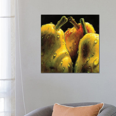 Pears 1 Piece Wrapped Canvas Painting