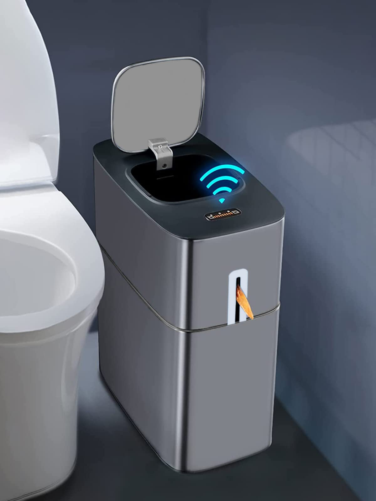 Touchless Bathroom Trash Can