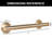 Bath Shower 18'' Safety Grab Bar-122413162-122413167