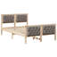 Double (4'6) Solid Wood Bed Frame-1819471397