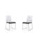 Chaises parsons en similicuir Ajus-980139671-980139667