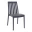 Chaise d'appoint de patio empilable Kenno Anyfer-1081618790