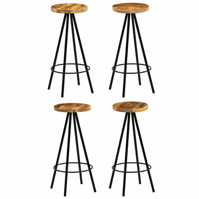 Vasser Counter Stool with Metal Frame