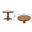 Round Pedestal Dining Table