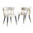 Aarhus Upholstered Gold Metal Side Chair -1180753872