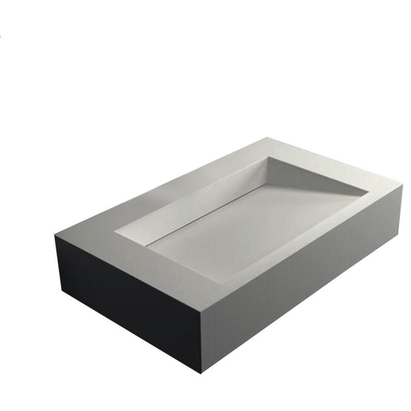 Lavabo mural ADM, Mat / blanc