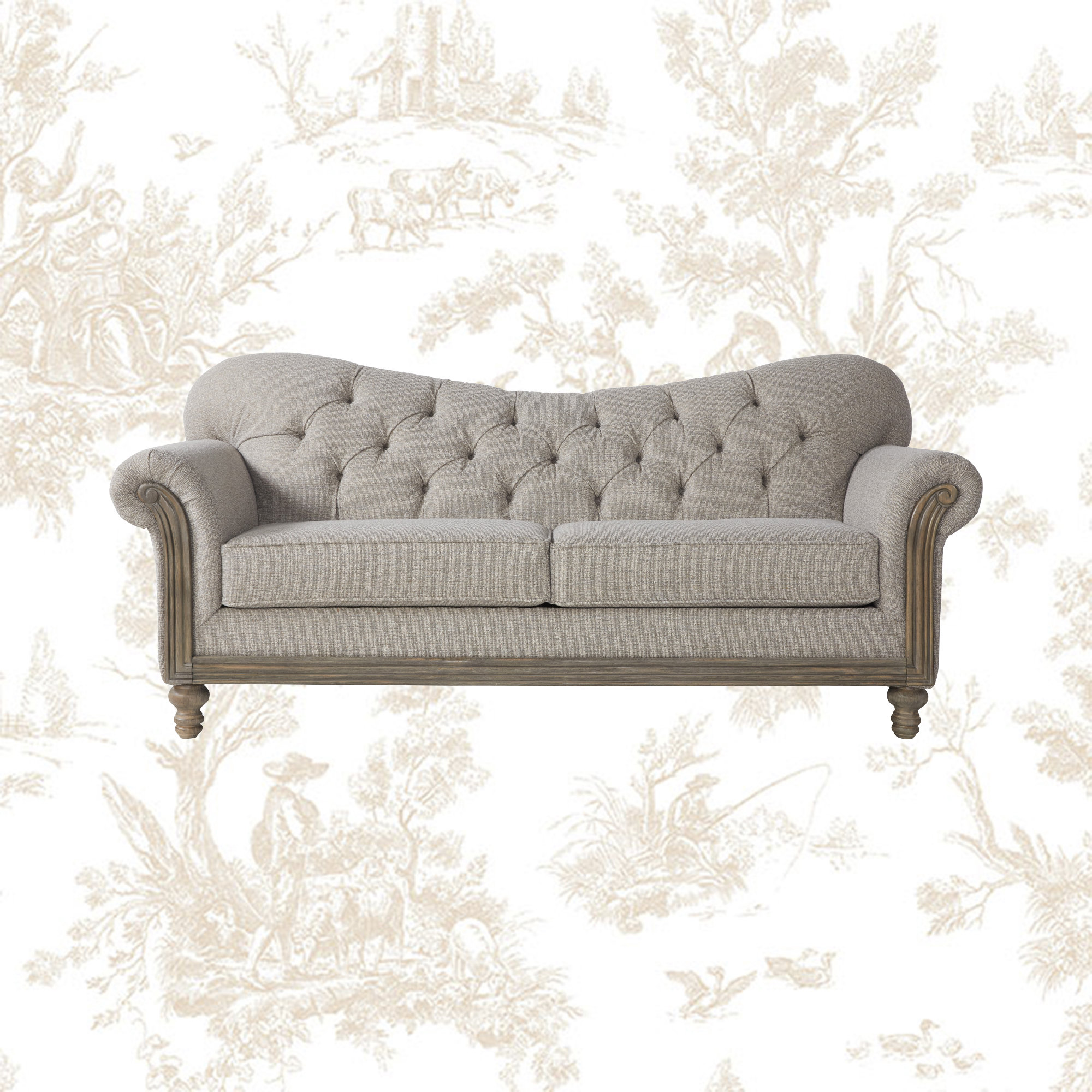 French Upholstered Sofa