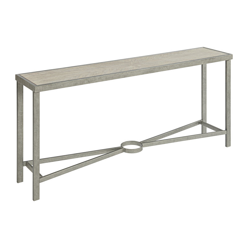 Glorianne 66-Inch Wood and Metal Sofa Console Table