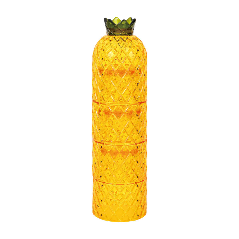 8-Piece Pineapple Stacking Tumbler