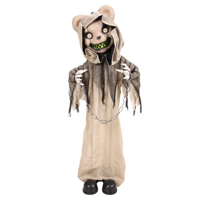 Ours d'Halloween animé de 3,3 pi Haunted Hill Farm