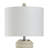 Maleena - Transitional Table Lamp - Brie - Off-White Shade