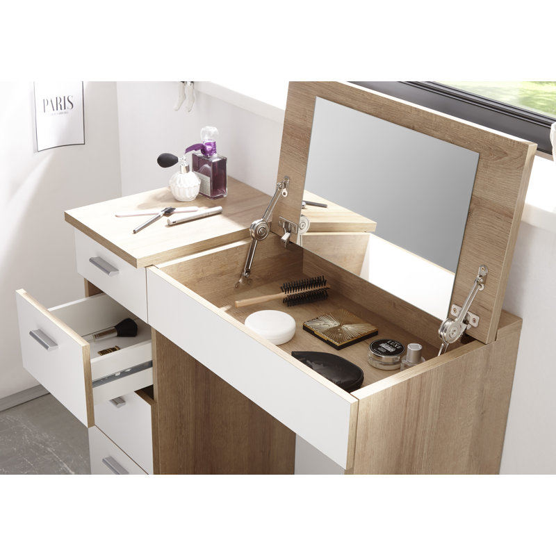 Nashia Dressing Table with Mirror