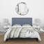 Ensemble de housse de couette rétro en bambou monochrome V - microfibre polyester-66389898