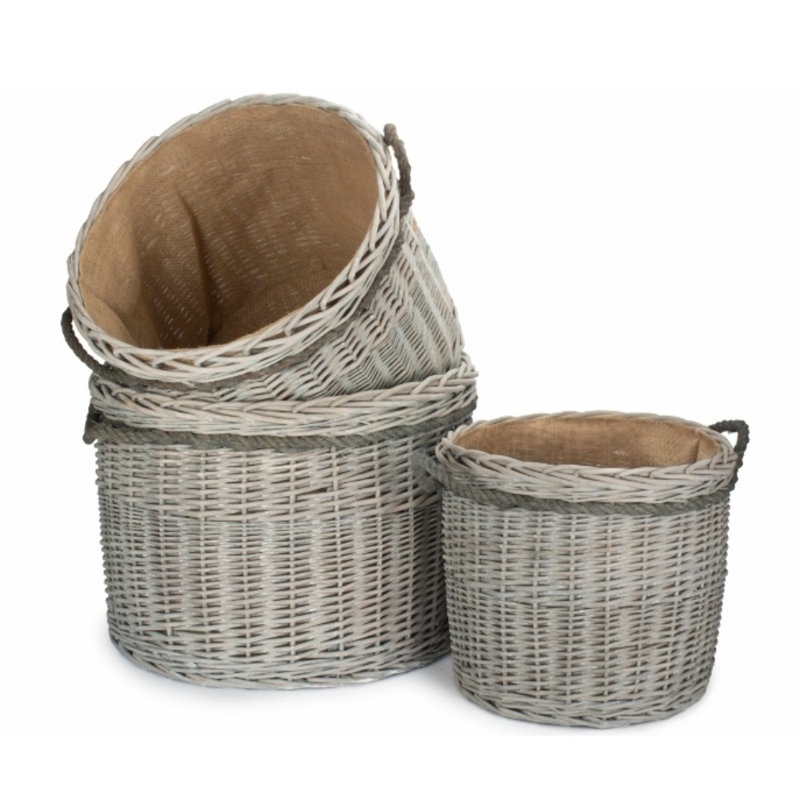 Wicker Log Carrier