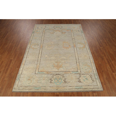 Tapis couleur terre Oushak 7 x 10