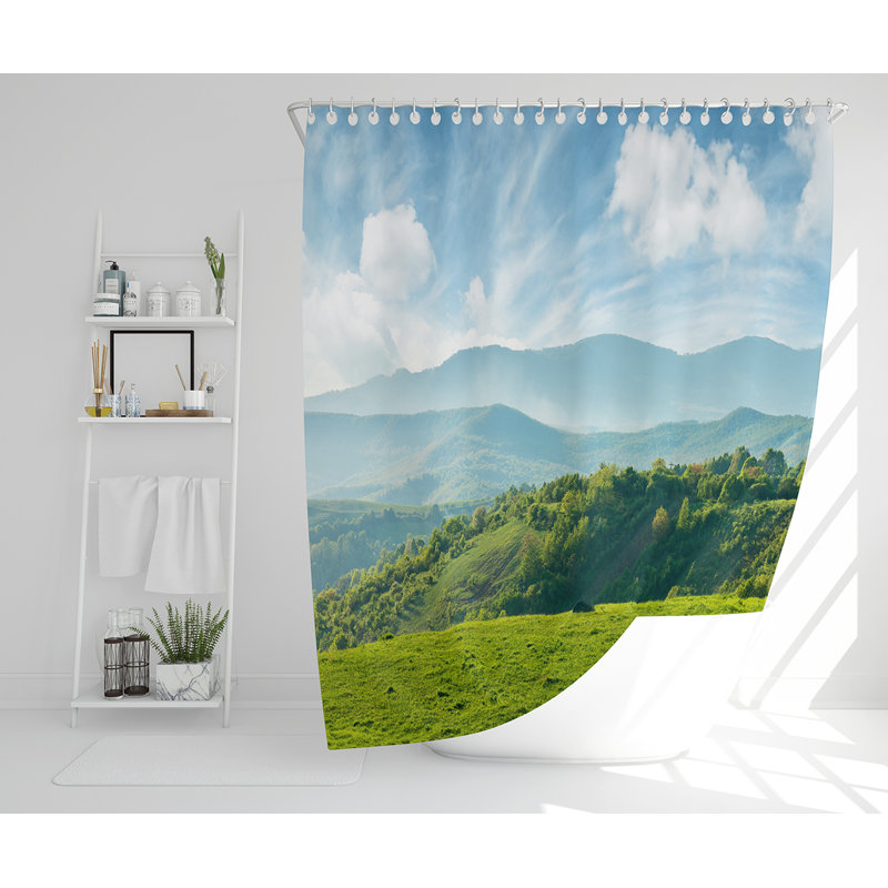 Elizabeath Polyester Shower Curtain