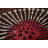 Brown Hand Tufted Floral Wool Multi Sizes Transitional Area Rug-41883696