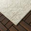 Tapis intérieur / extérieur ivoire Quarryville-1035960001