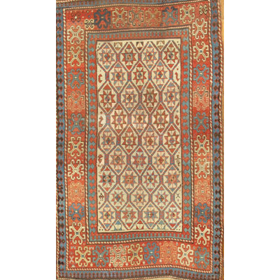 Kazak One-of-a-Kind 4'1" X 6'10" Area Rug