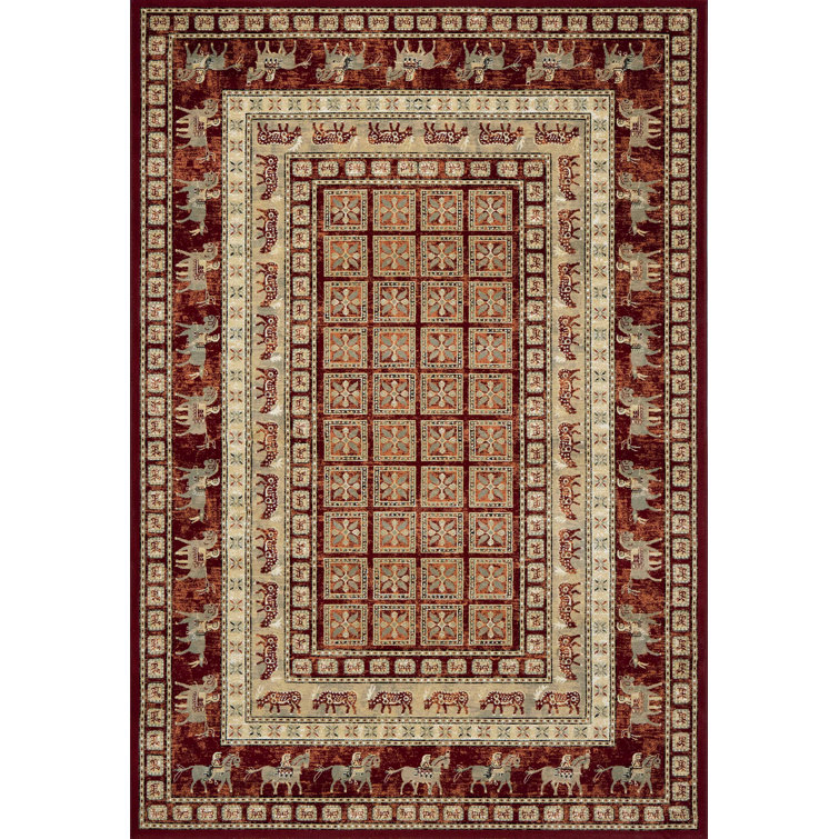 Darell Oriental Area Rug