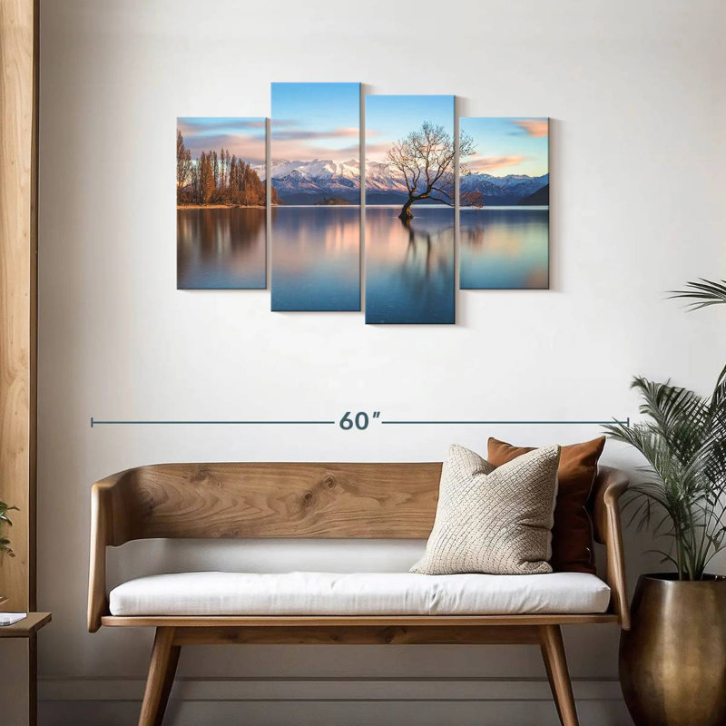 Alvord, célèbre arbre du lac Wanaka, H 27 po x l 43 po