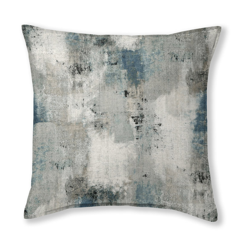 Square Pillow Cover & Insert, Blue, 18" x 18"