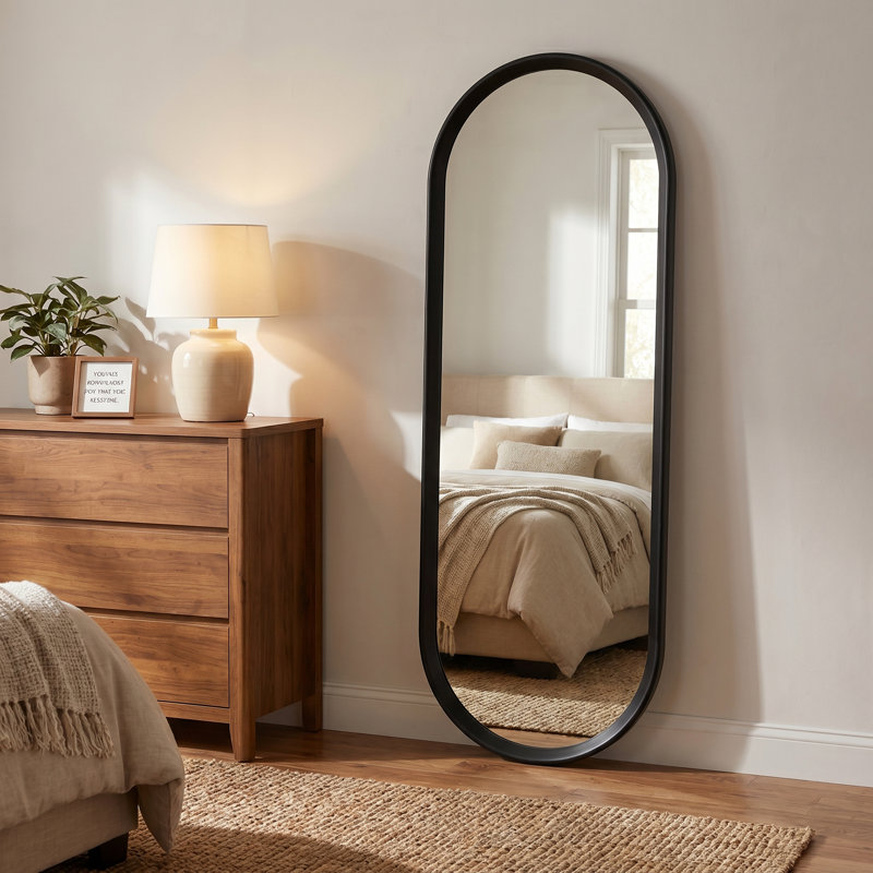 Marci Black Full Wall Mirror