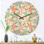 Horloge murale Abstract Flower Design III-63618618