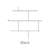 Herringbone White Acrylic Alcove Shower System with Black Grout Lines 60"W x 30"D