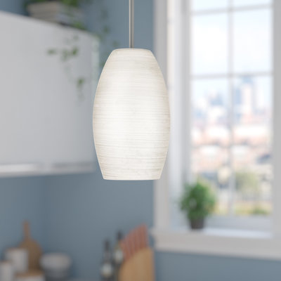 Kepley 1 - Light Matte Nickel Single Pendant